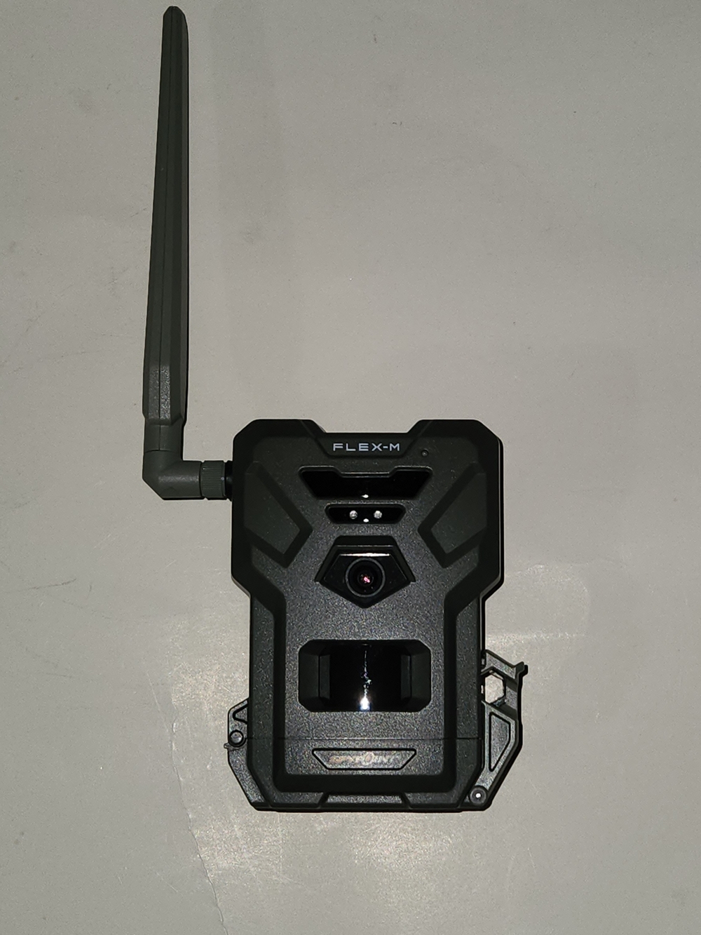 Black Wireless Body-Mounted Camera with External Antenna